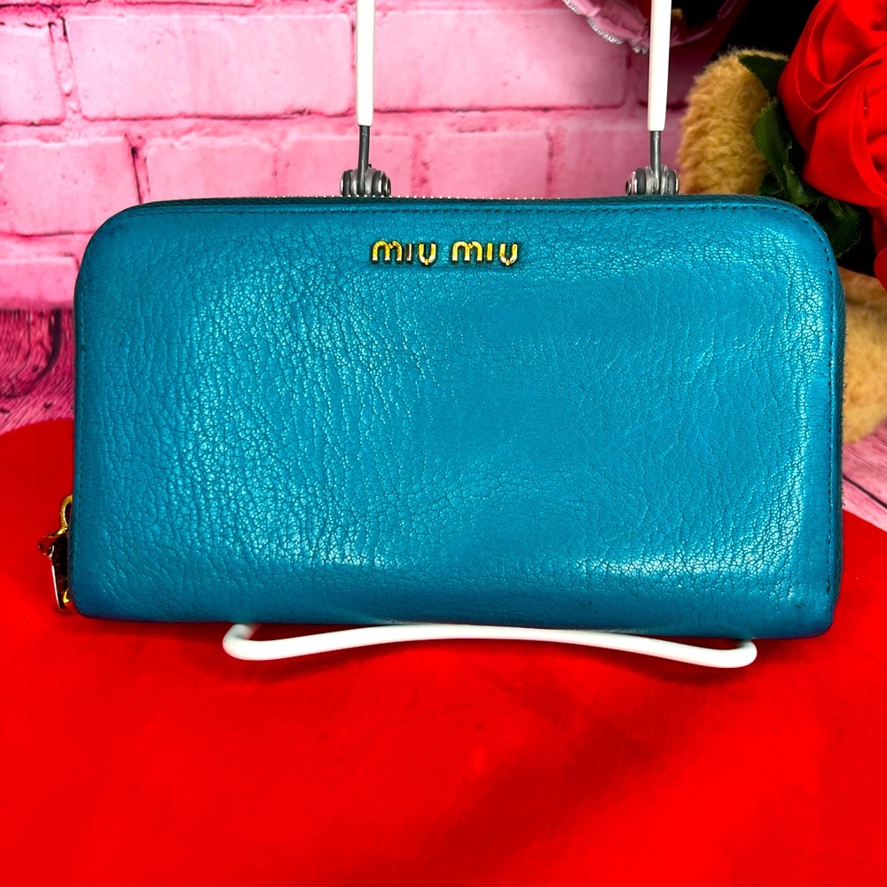 Miu Miu Zip Around Wallet